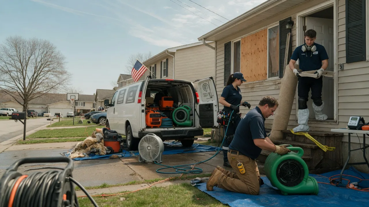 Water Damage Restoration in Davis City, IA near me